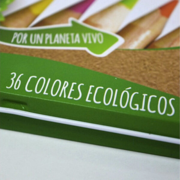 colores ecologicos Artisan caja metálica x 36 - Imagen 7