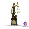 Escultura Dama de la justicia Themis