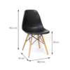Silla Roma negra - Imagen 2
