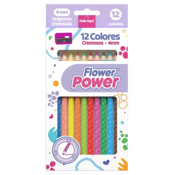 Colores unipunta Primavera® Flower Power x 12 - Imagen 2