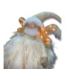 Ángel Navideño de Pie con Alas Doradas Iluminadas - Imagen 2