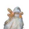 Ángel Navideño de Pie con Alas Doradas Iluminadas - Imagen 3