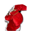 Muñeco de Papá Noel de Pie Rojo con Dorado - Imagen 5