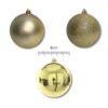 Set de Esferas Navideñas 8cm 30 Piezas - Doradas - Imagen 2