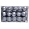 Set de Esferas Navideñas 8cm 30 Piezas - Plata - Imagen 3