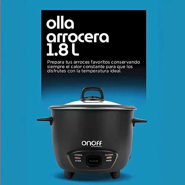 Olla Arrocera De 1.8L OnOff - Imagen 3