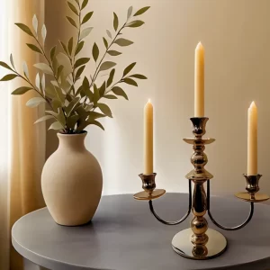 Candelabro Clásico Dorado