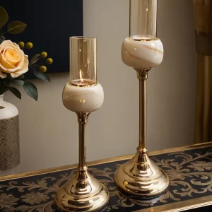 Candelabros Brisa de Cristal