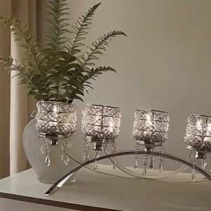 Candelabro Brillo de Cristal