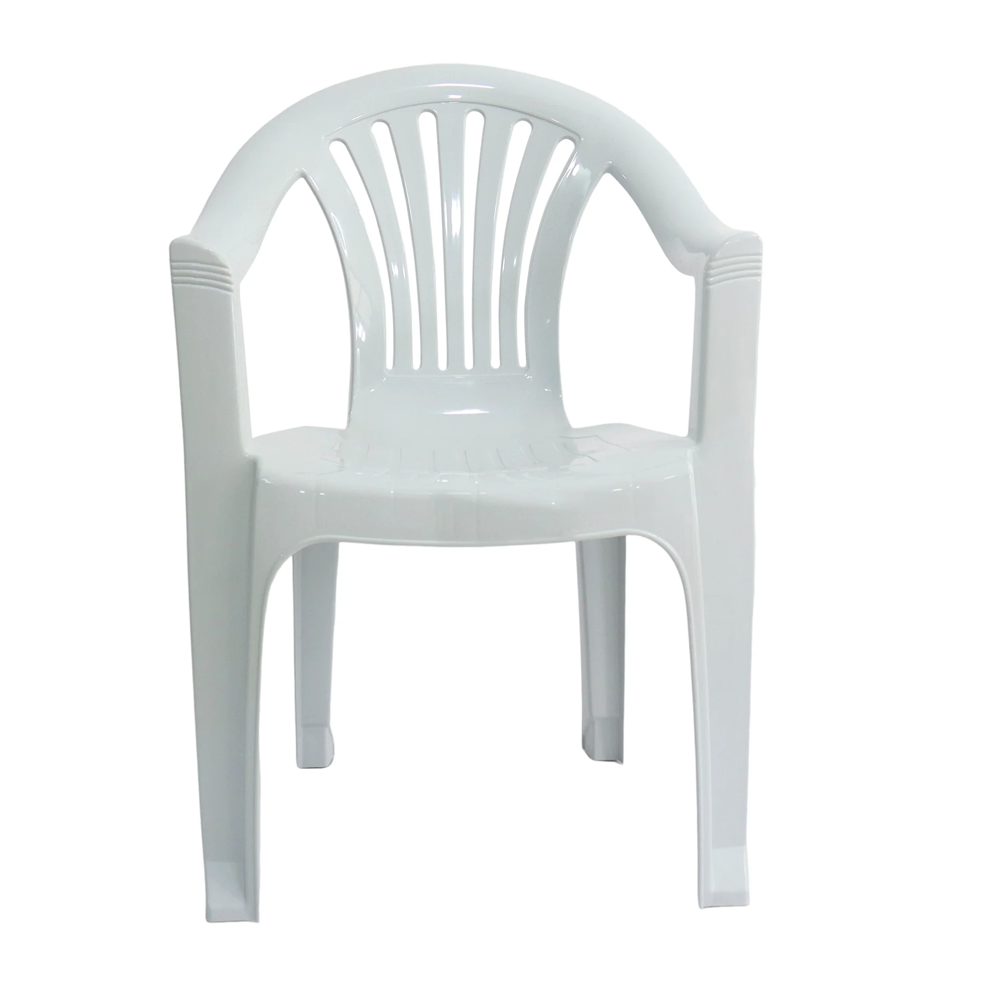 Silla Oasis Espaldar Lineal Blanco - Colplast