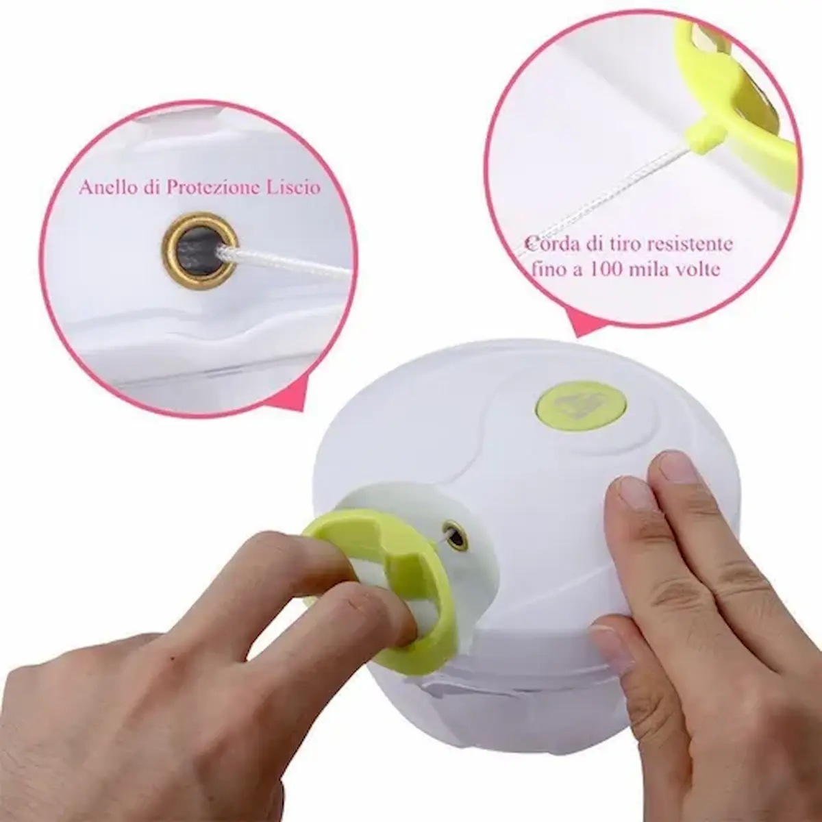 Picatodo Triturador y Picador Manual de Alimentos y Verduras - Imagen 6