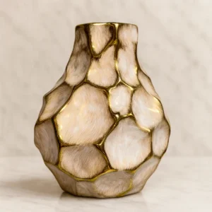 Jarrón de Lujo 25cm – Decoración Elegante para el Hogar