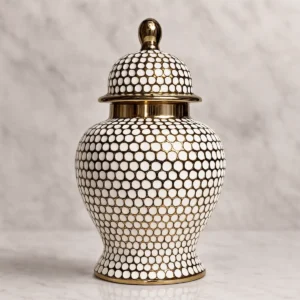 Jarrón de Lujo 25cm – Decoración Elegante para el Hogar