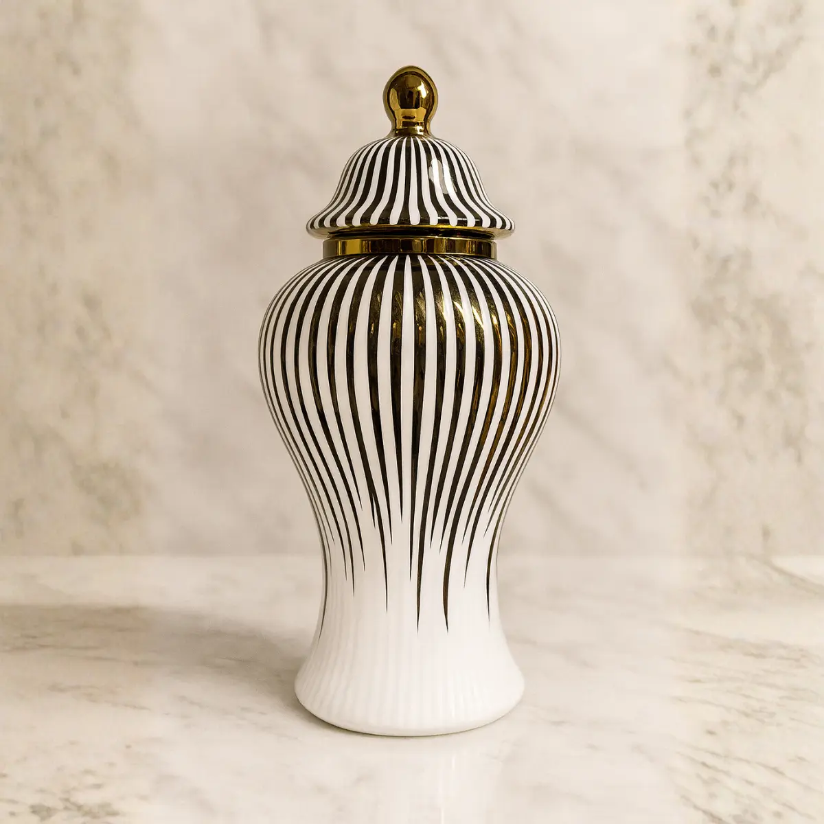 Jarrón de Lujo 45cm – Decoración Elegante para el Hogar