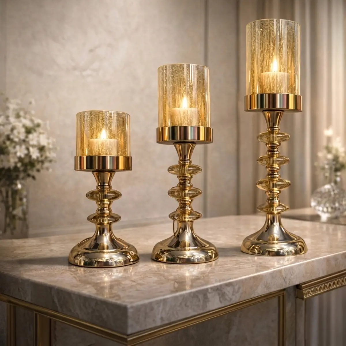 Set de Candelabros de Lujo - Imagen 2